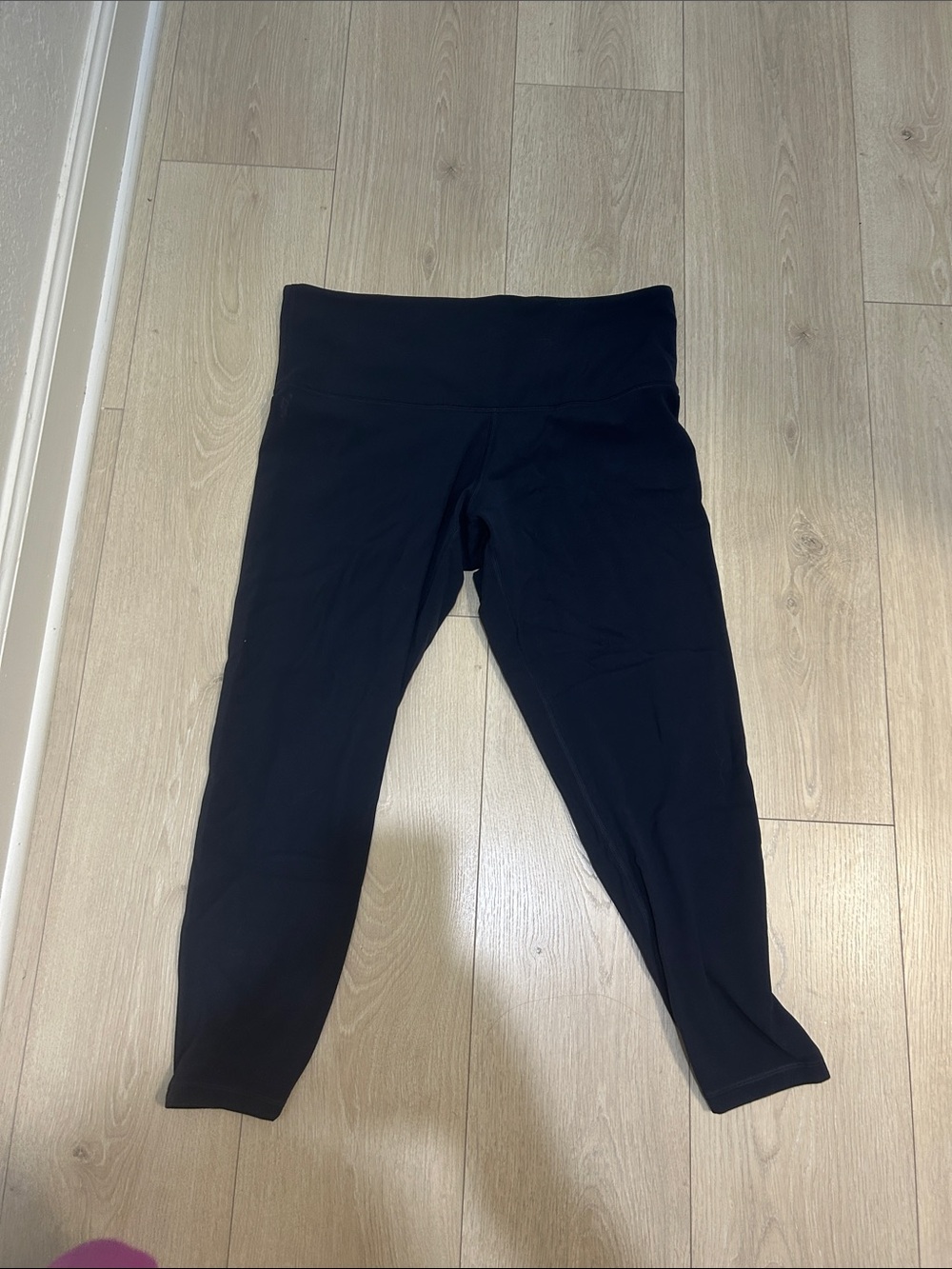Athleta Navy Elevation Stretch Active Leggings  ultra high rise 1x